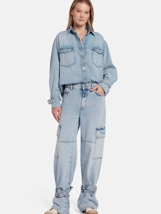 Foto van product Relaxed fit jeans 7 For All Mankind lichtblauw