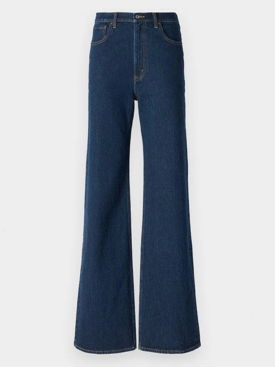 Foto van product Relaxed fit jeans Abercrombie & Fitch donkerblauw denim