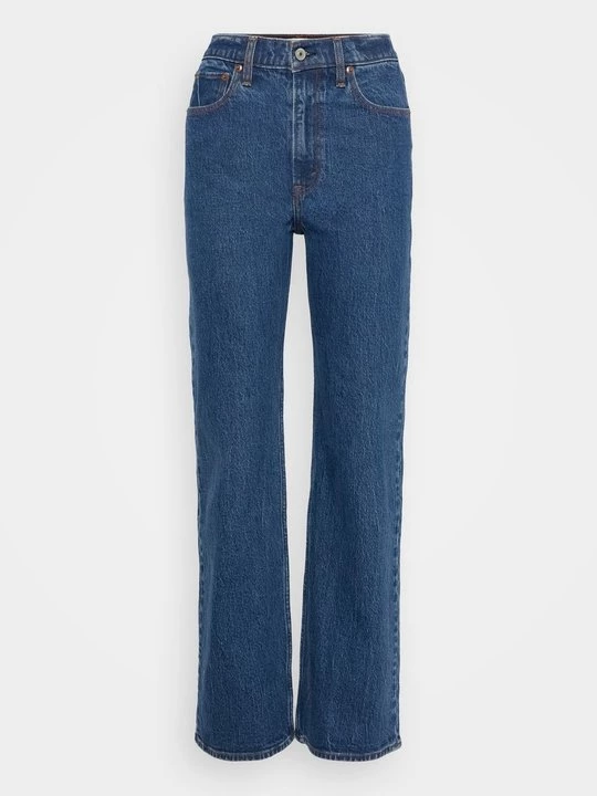 Foto van product Relaxed fit jeans Abercrombie & Fitch donkerblauw denim