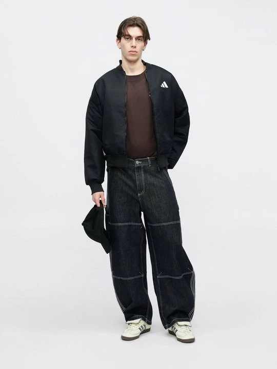 Foto van product Relaxed fit jeans adidas Originals donkerblauw