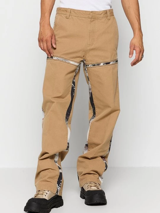 Foto van product Relaxed fit jeans Diesel beżowy