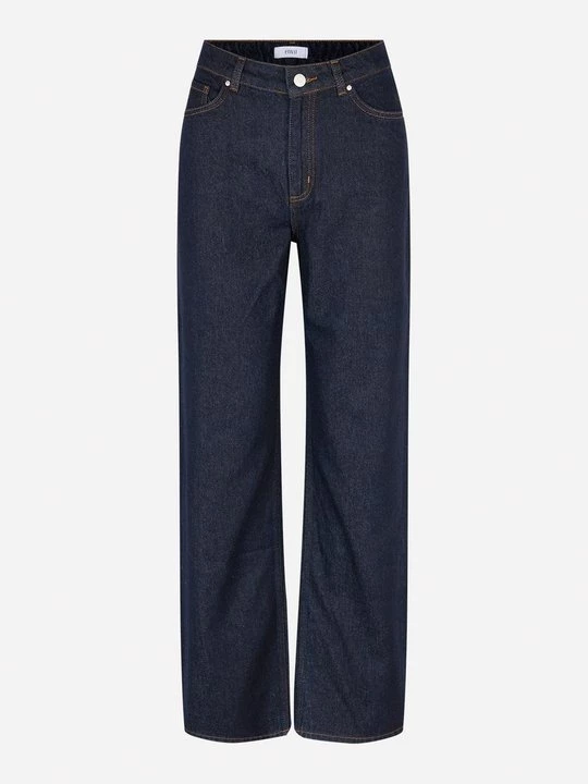Foto van product Relaxed fit jeans Envii donkerblauw denim