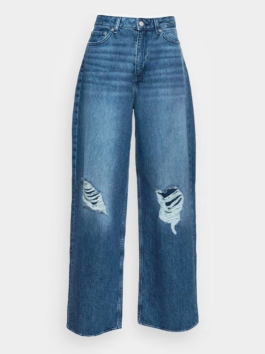 Foto van product Relaxed fit jeans JJXX donkerblauw denim