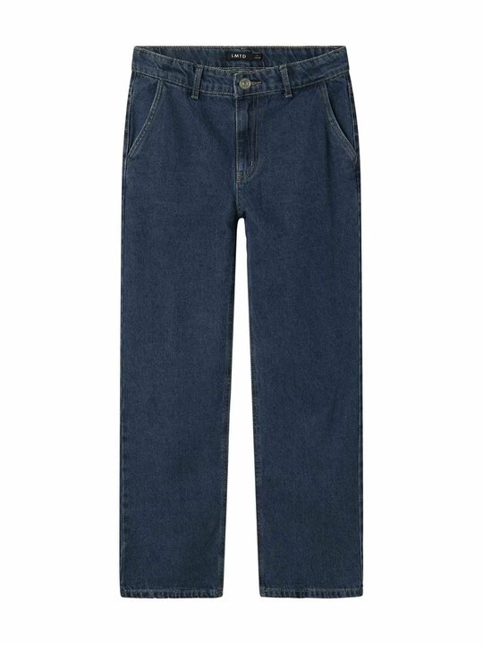 Foto van product Relaxed fit jeans LMTD donkerblauw denim
