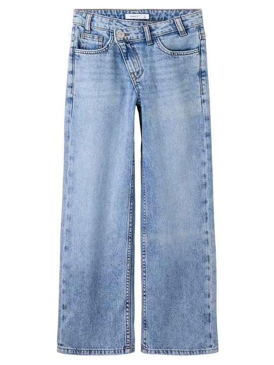 Foto van product Relaxed fit jeans NAME IT blauw gemêleerd
