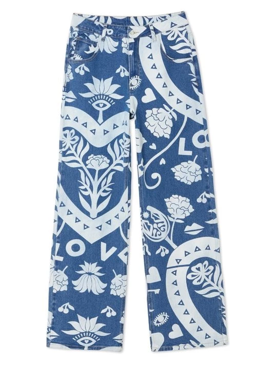 Foto van product Relaxed fit jeans Never Fully Dressed blauw