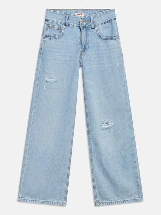 Foto van product Relaxed fit jeans ONLY GIRLS lichtblauw denim
