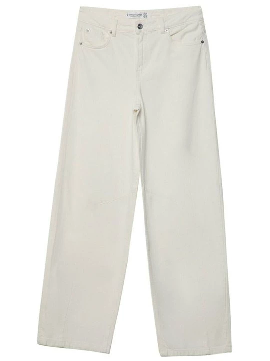 Foto van product Relaxed fit jeans Stradivarius beżowy