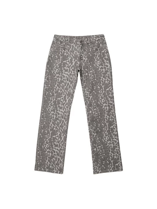 Foto van product Relaxed fit jeans Stradivarius groen gemêleerd