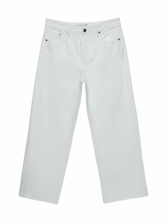 Foto van product Relaxed fit jeans Stradivarius wit