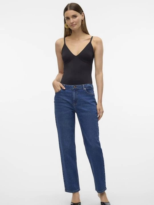 Foto van product Relaxed fit jeans Vero Moda donkerblauw denim