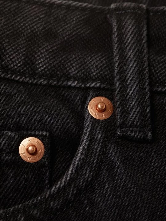 Foto van product Relaxed fit jeans Weekday zwart