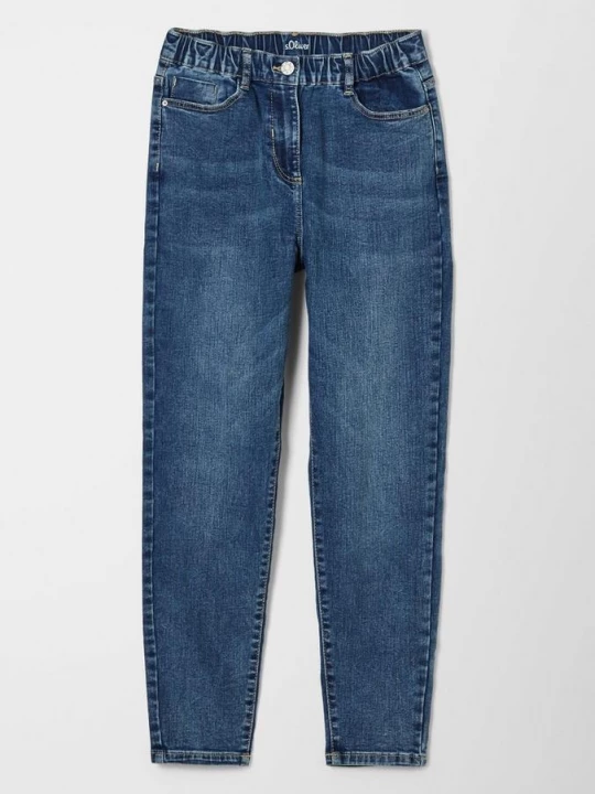 Foto van product Relaxed: jeans met elastische band s.Oliver blauw