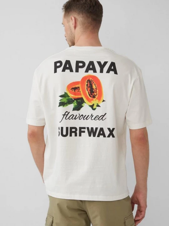 Foto van product Relaxed katoenen T-shirt met print op voor- en achterkant s.Oliver wit