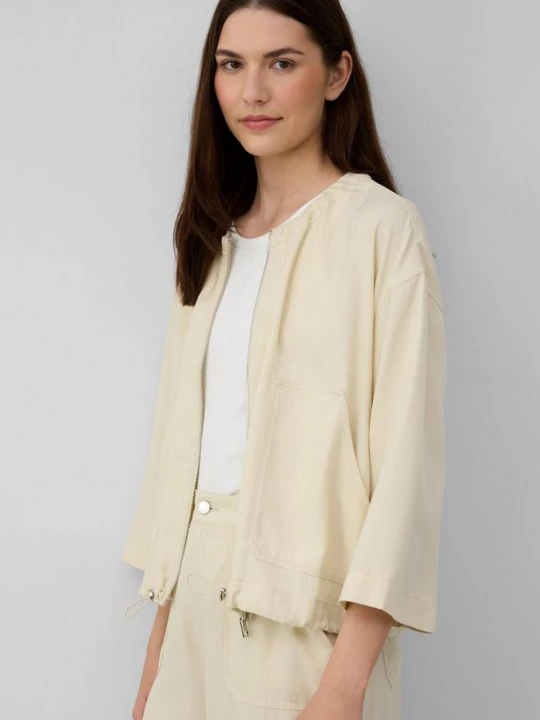 Foto van product Relaxed model blouson met 3 / 4 mouwen s.Oliver crème