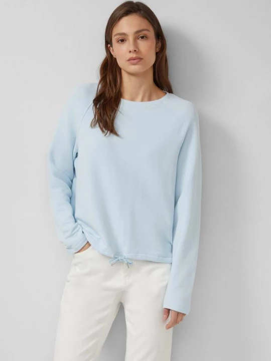 Foto van product Relaxed sweatshirt met print op de rug s.Oliver blauw