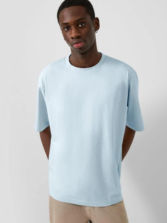 Foto van product Relaxed T-shirt met rugprint QS blauw