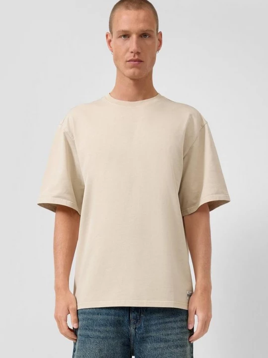 Foto van product Relaxed T-shirt QS beżowy