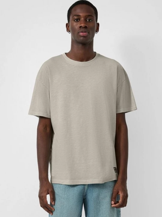 Foto van product Relaxed T-shirt QS beżowy