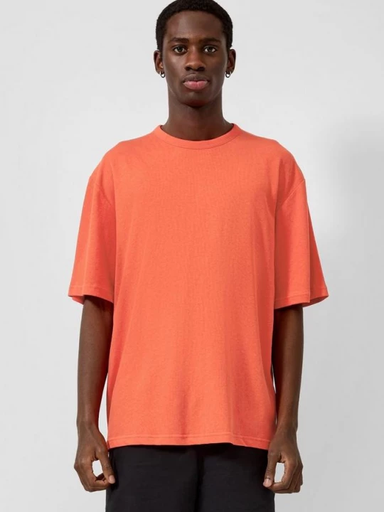Foto van product Relaxed T-shirt van linnenmix QS