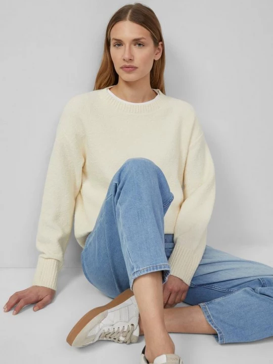 Foto van product Relaxte bouclé-trui s.Oliver beżowy