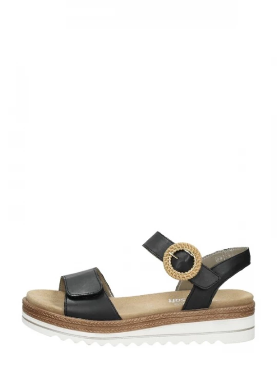 Foto van product REMONTE Sandalen met riem goud / zwart