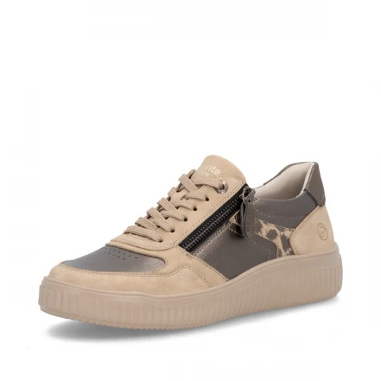 Foto van product REMONTE Sportieve veterschoen beige / taupe