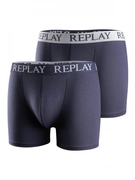 Foto van product REPLAY Boxershorts navy / grijs
