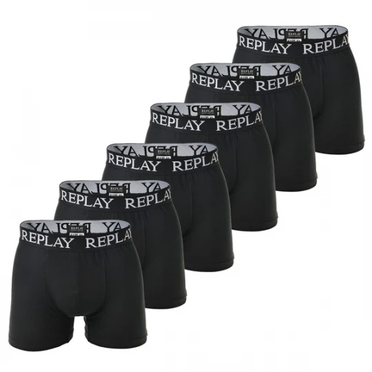 Foto van product REPLAY Boxershorts zwart / wit