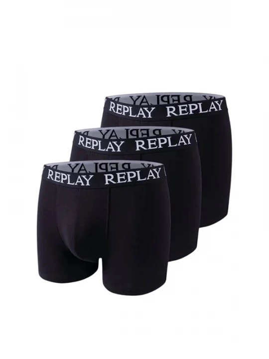 Foto van product REPLAY Boxershorts zwart / wit