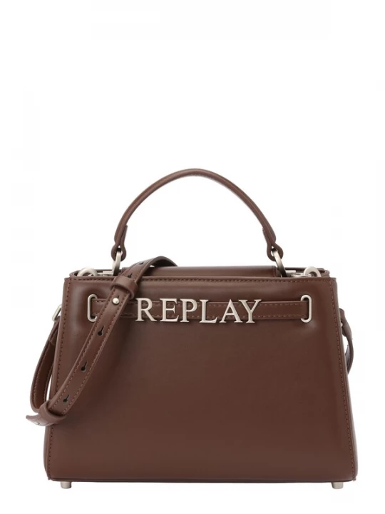 Foto van product REPLAY Handtas bruin / wit