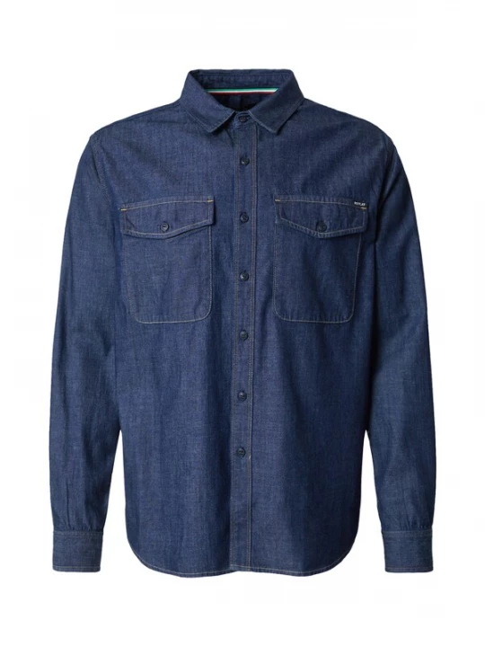 Foto van product REPLAY Overhemd donkerblauw