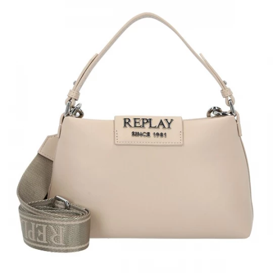 Foto van product REPLAY Schoudertas beige / grijs