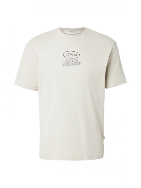 Foto van product REPLAY Shirt beige / zwart
