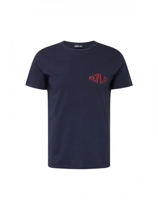 Foto van product REPLAY Shirt blauw / rood / wit