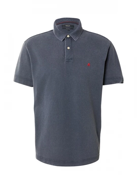 Foto van product REPLAY Shirt donkerblauw / rood