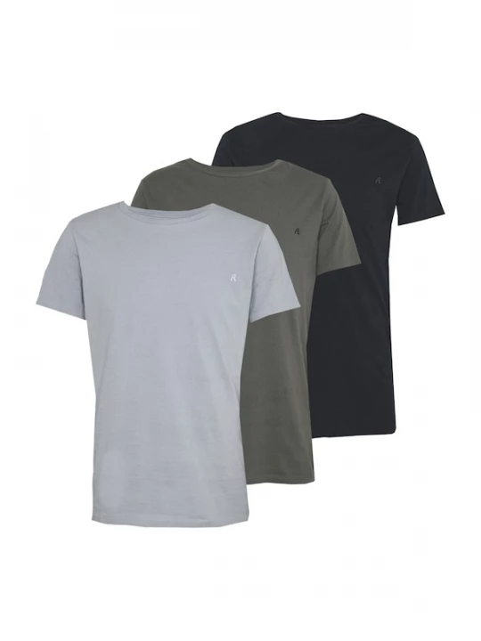 Foto van product REPLAY Shirt lichtblauw / antraciet / zwart