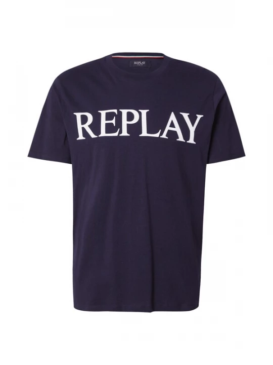 Foto van product REPLAY Shirt marine / wit