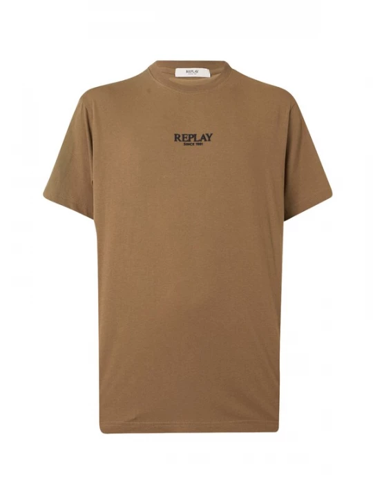 Foto van product REPLAY Shirt olijfgroen / zwart