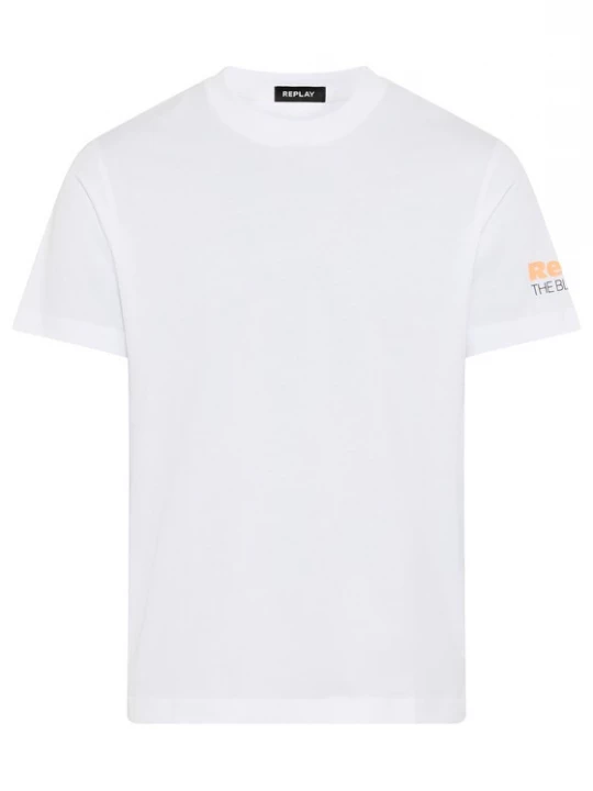 Foto van product REPLAY Shirt oranje / wit