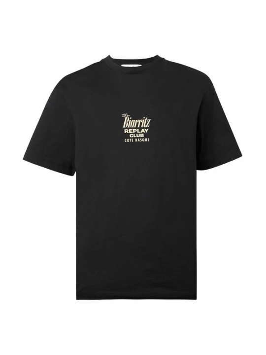 Foto van product REPLAY Shirt oranje / zwart / wit