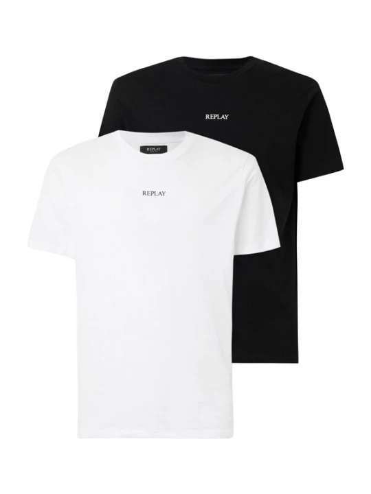 Foto van product REPLAY Shirt zwart / wit