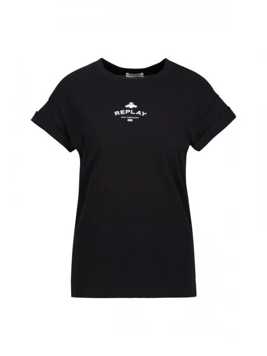 Foto van product REPLAY Shirt zwart / wit