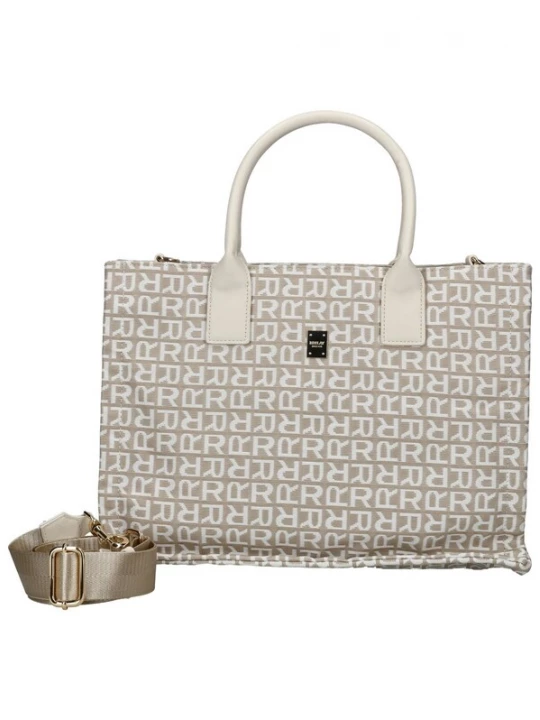 Foto van product REPLAY Shopper beige / wit