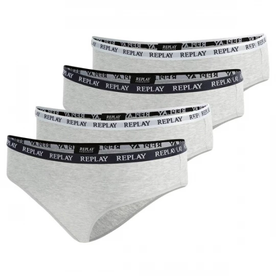 Foto van product REPLAY Slip grijs / zwart / wit