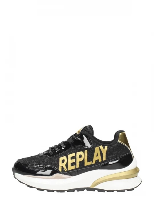 Foto van product REPLAY Sneakers 'Athena' zwart