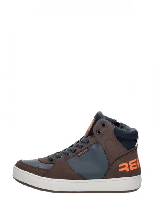 Foto van product REPLAY Sneakers 'Cobra 9CC' donkerbruin
