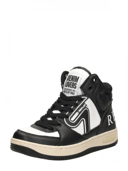 Foto van product REPLAY Sneakers 'Epic JR Mid Boy 4' zwart
