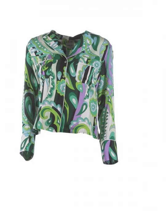 Foto van product REPLAY & SONS Blouse greige / grasgroen / donkergroen / sering