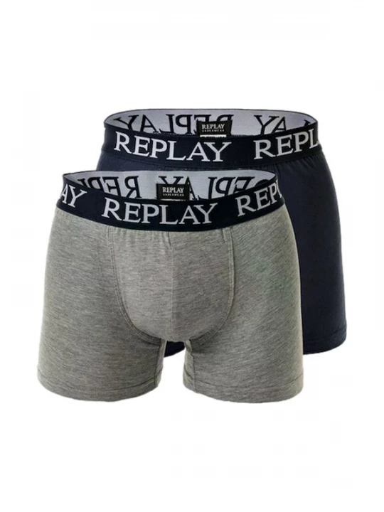 Foto van product REPLAY Sportondergoed navy / lichtgrijs / grijs gemêleerd
